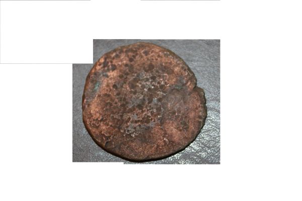 Roman-Bronze-Coin-With-Countermark