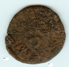Roman-Bronze-Coin-With-Countermark