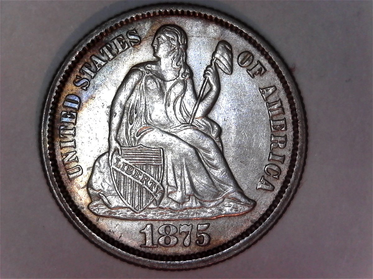 1875-Liberty-Seated-Dime-For-Grading
