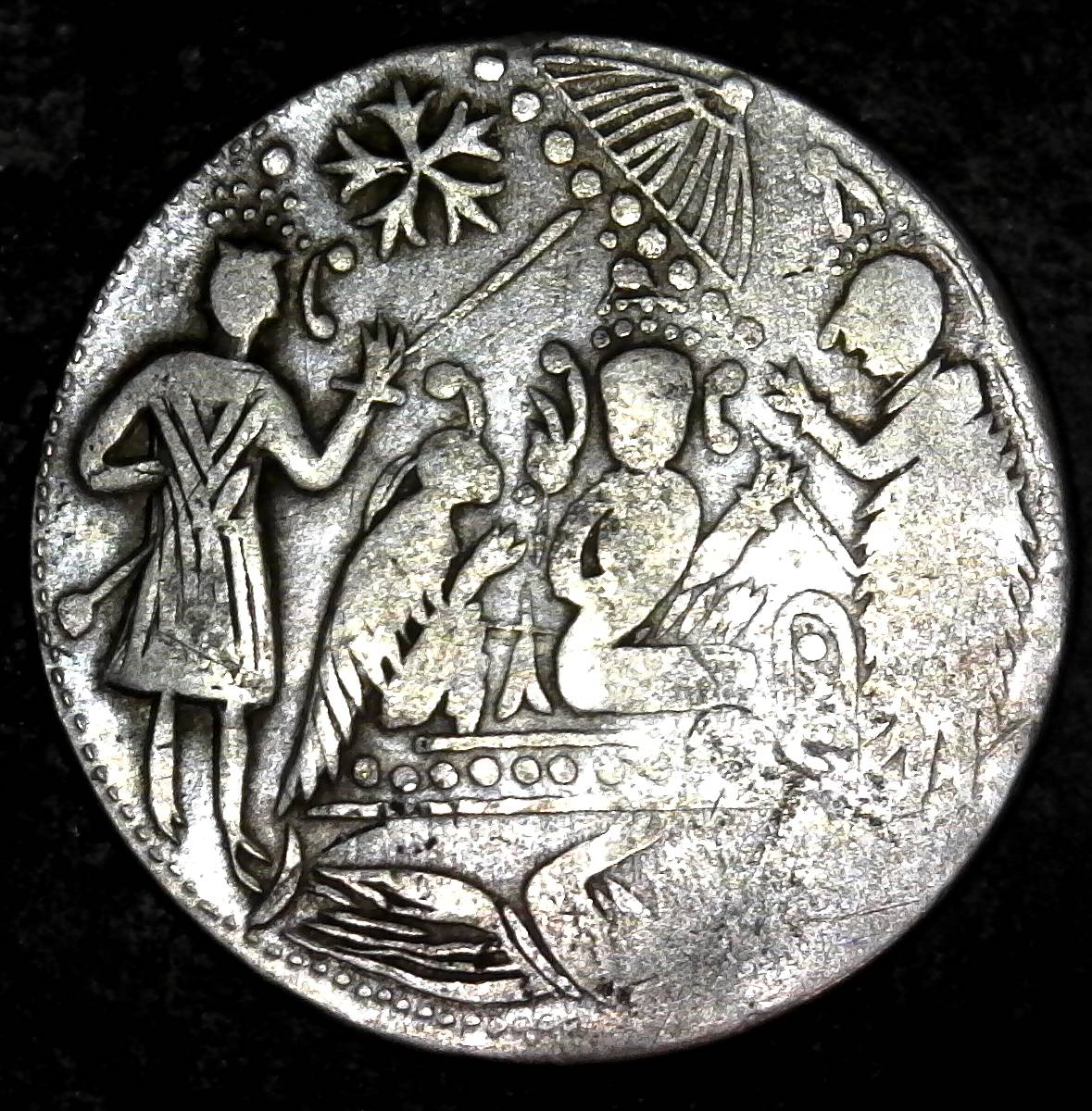 Need-Help-With-Unidentified-Indian?-Coin-Id:-Ramatanka-Temple-Token