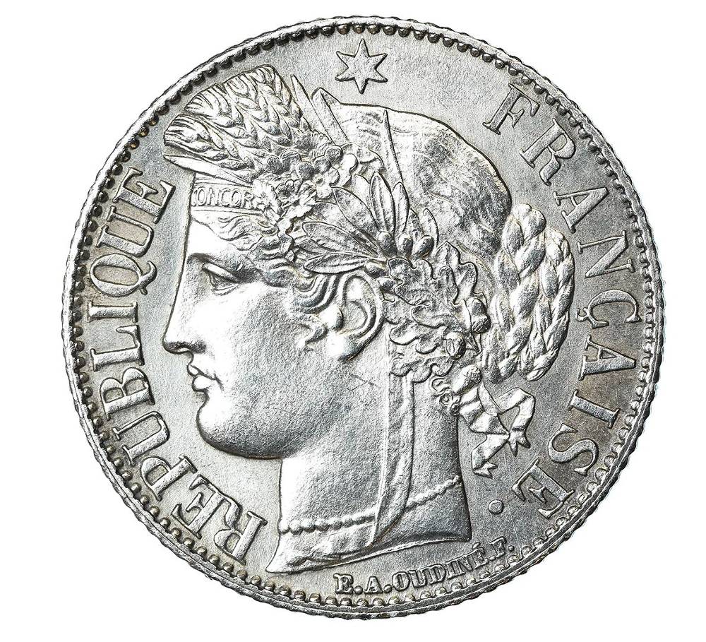 1-Franc-Ceres-1888-A---Please-Grade