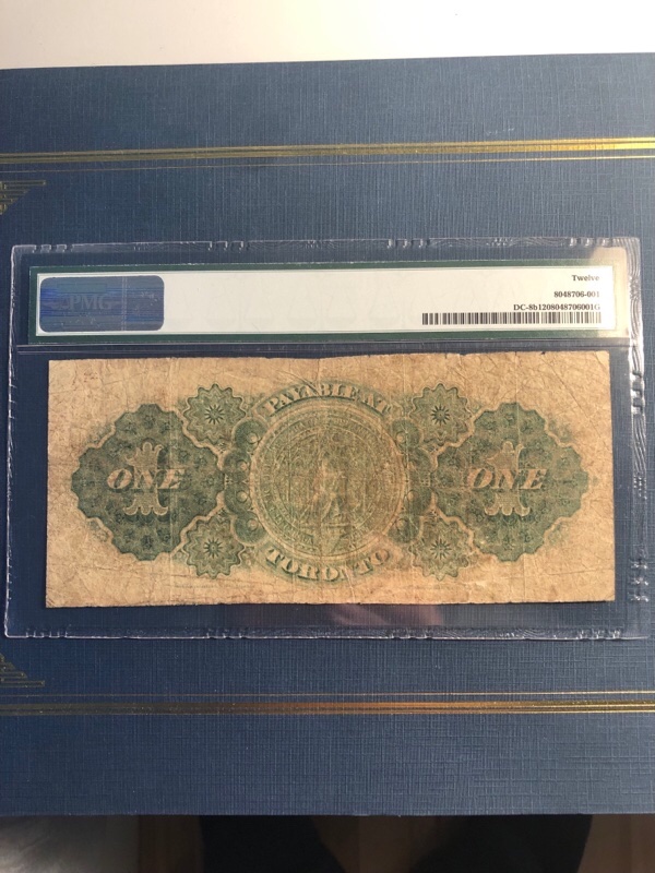 1878-Dominion-Of-Canada-1$-Scalloped-Rare-Rare