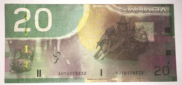 Ink-Smudge-And-Other-Errors-On-$20-Bill,-Need-Help-On-Value