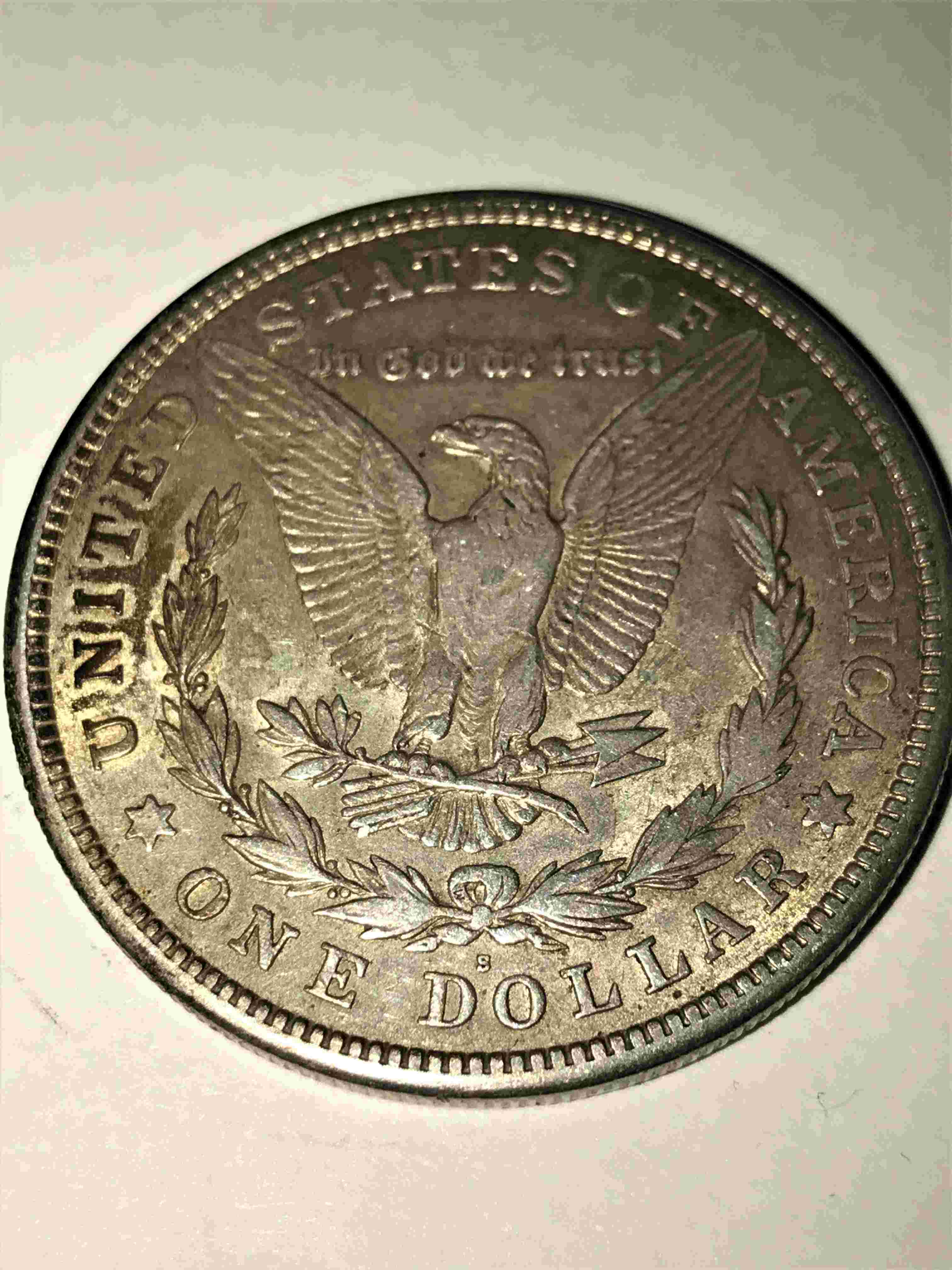1921 Usa Dollar Coin E Pluribus Unum I Think Is It Rare