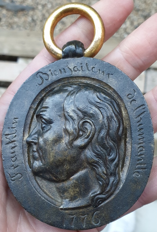 Franklin-Bienfaiteur-De-L'humanité-1776