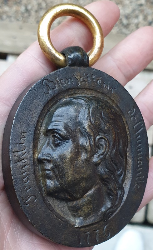Franklin-Bienfaiteur-De-L'humanité-1776