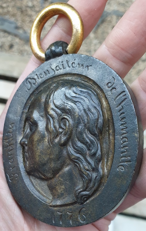 Franklin-Bienfaiteur-De-L'humanité-1776