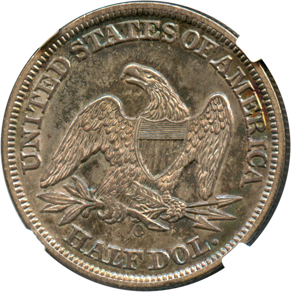 1858-O-Liberty-Seated-50-Cent