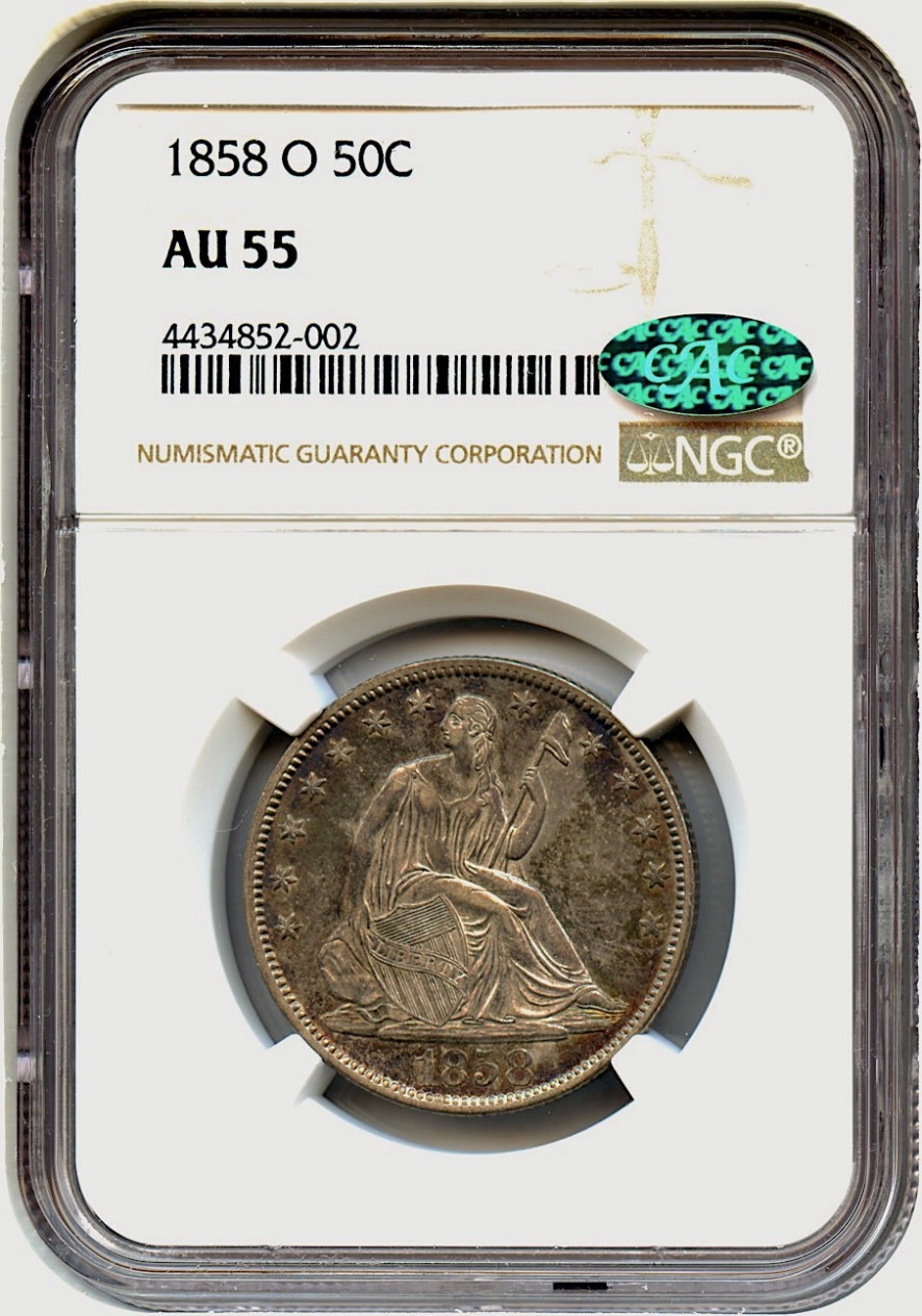 1858-O-Liberty-Seated-50-Cent