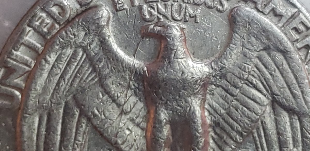 1974-Quarter-Spitting-Eagle/Broken-Wing