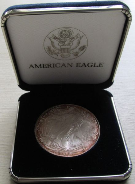 Toning-Of-Mint-Boxed-American-Eagles