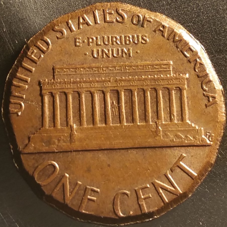 Dime-Sized-1974-D-Penny---Error-Or-PMD?