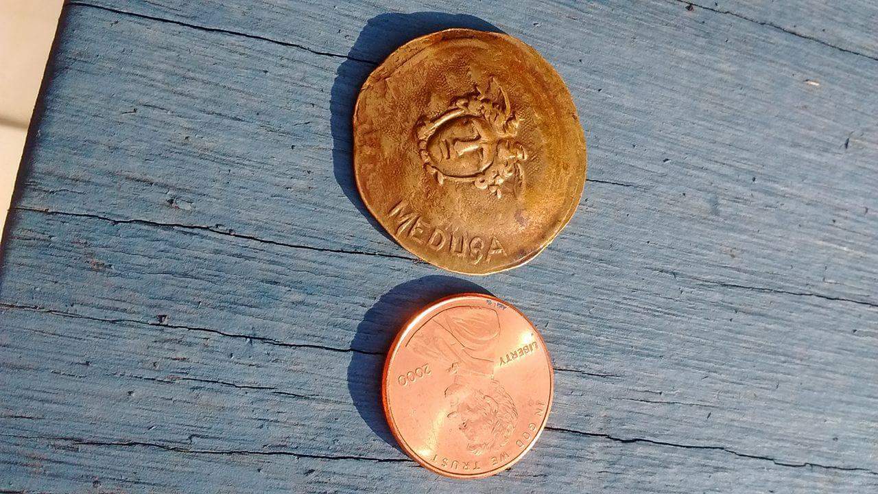 Mystery-Coin-Found-In-Largent,-West-Virginia
