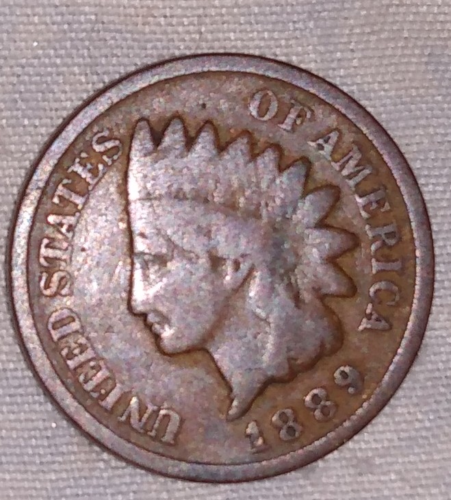 1889-Indian-Head-Penny-Line-Threw-The-N-In-Cent-On-Reverse-Side-Error?