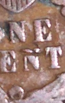 1889-Indian-Head-Penny-Line-Threw-The-N-In-Cent-On-Reverse-Side-Error?