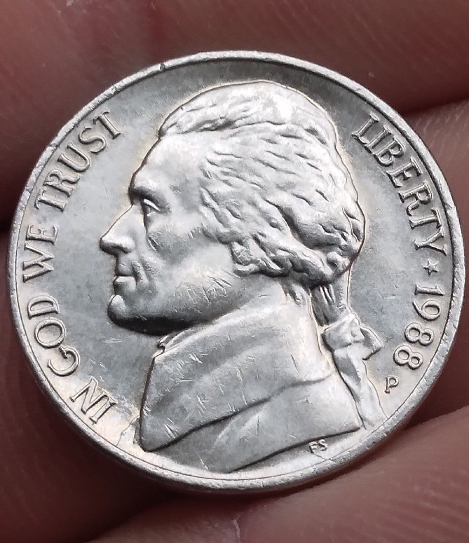 1988-P-Nickel-For-Grading