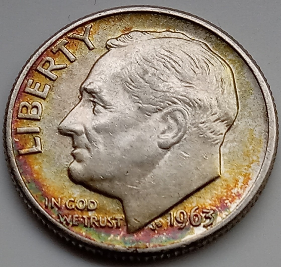 1963-D-Dime-For-Grading