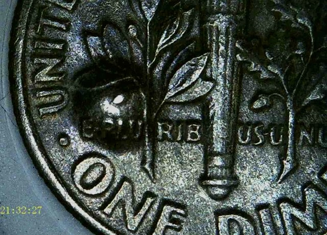 1990-P-Dime-With-Bubble