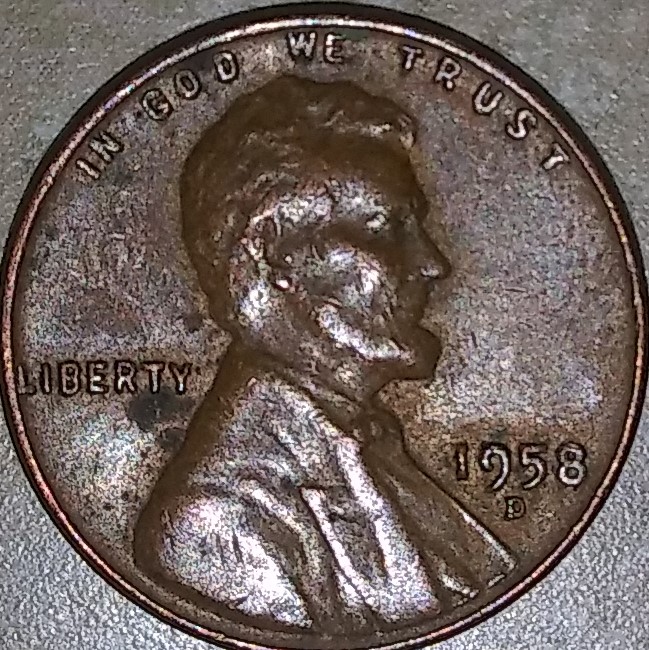 1958-D-Lincoln-Wheat-Cent...-Doubling-On-Obverse...