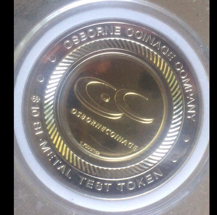 Bimetal-Token-From-Coinage-Company