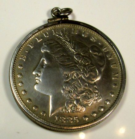 1885-CC-Morgan-Dollar..-In-A-Pendant?