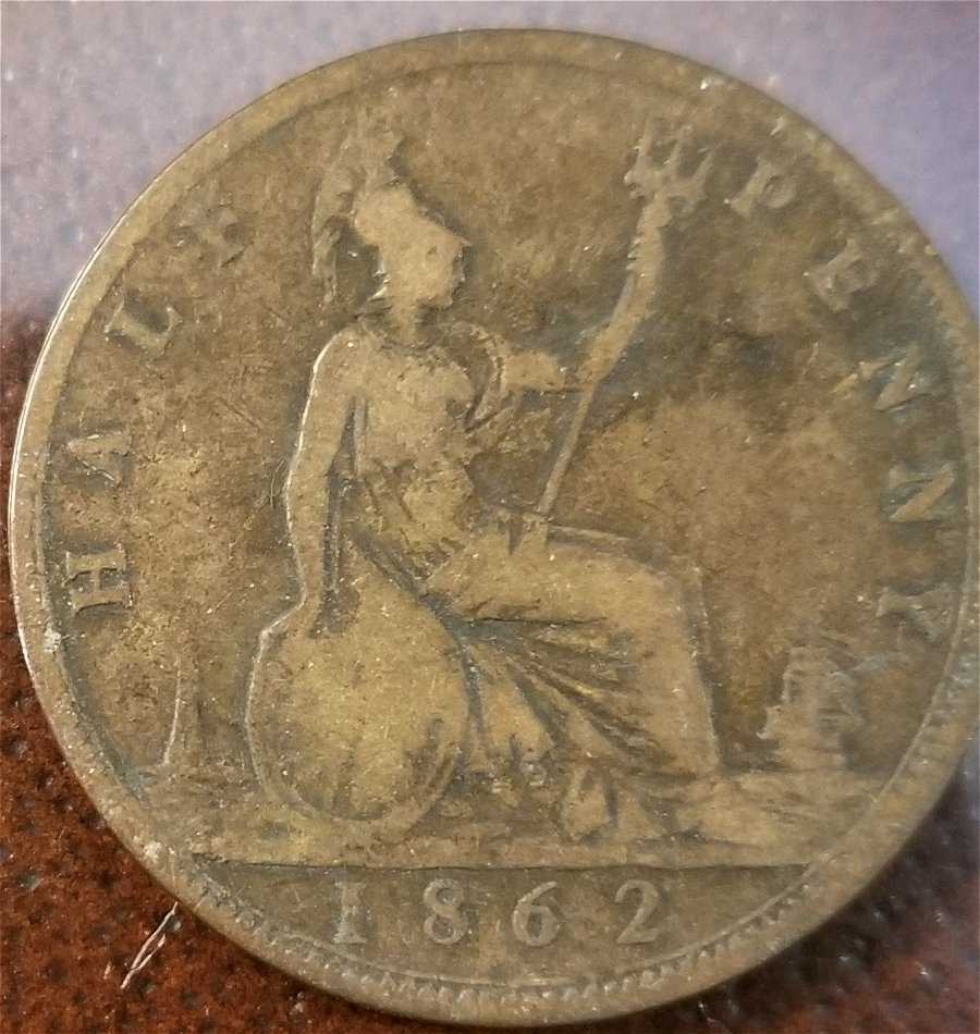 1862-Half-Penny-With-Die-Letter-C-Possibly