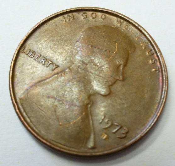 1973-Penny---Error-Strike?