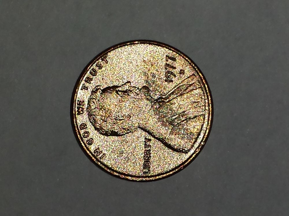 1977-Penny-With-Rough-Texture-PMD-Or-Error?