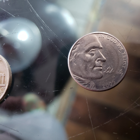 2005-D-Nickel-Oceans-In-View-Possible-Error?--No-Rim,-Printing-Very-Light