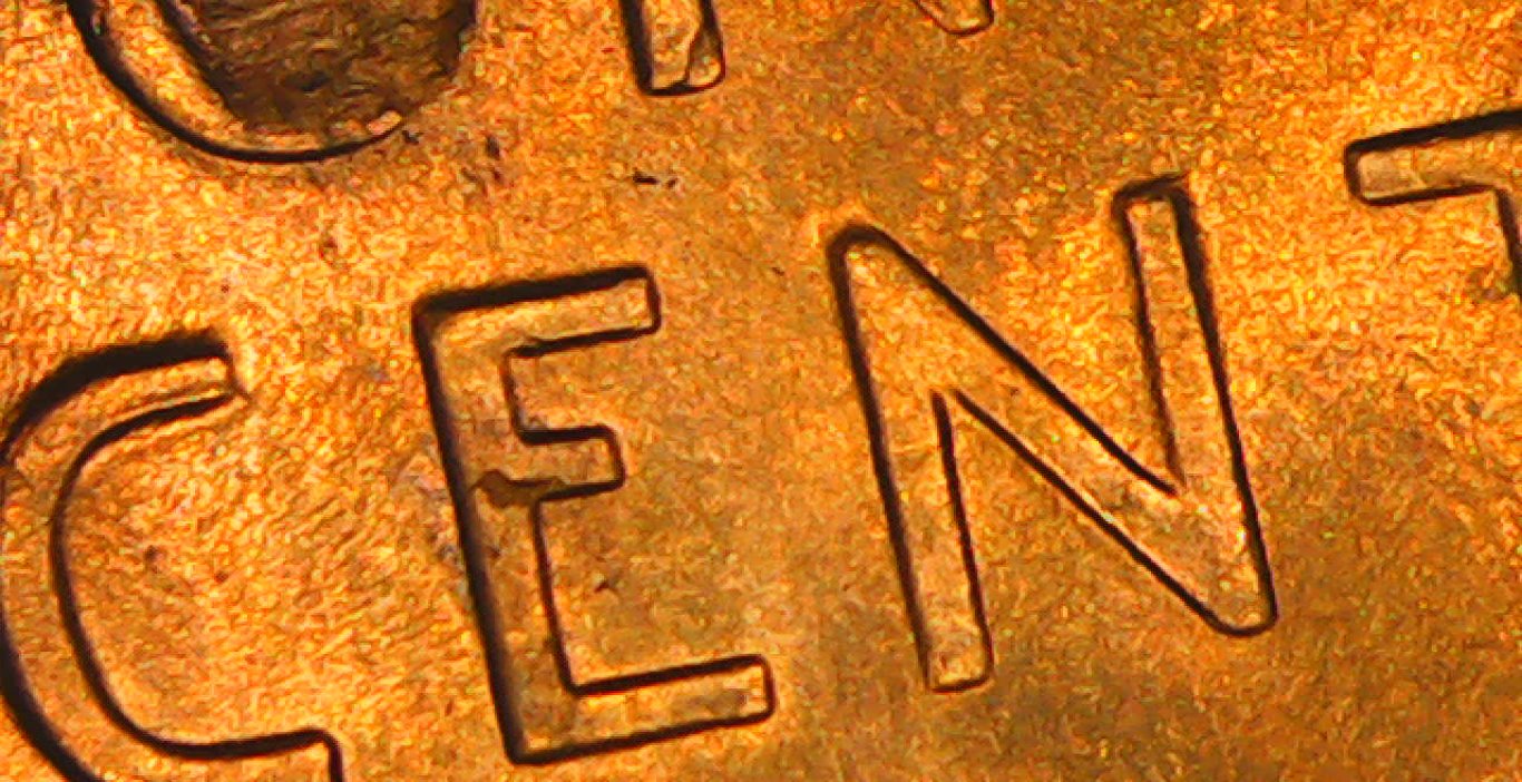 1958-Lincoln-Penny-In-Beautiful-Condition-Except.