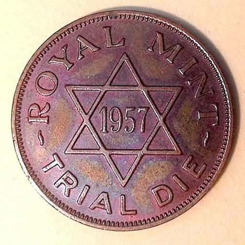 Royal-Mint-Trial-Halfpenny-1957.