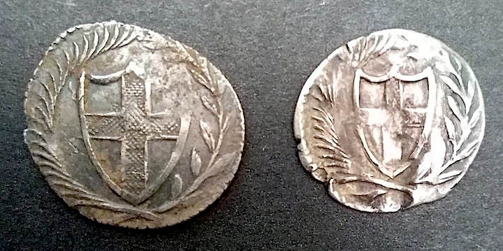 Commonwealth-Half-Groat-And-Penny.
