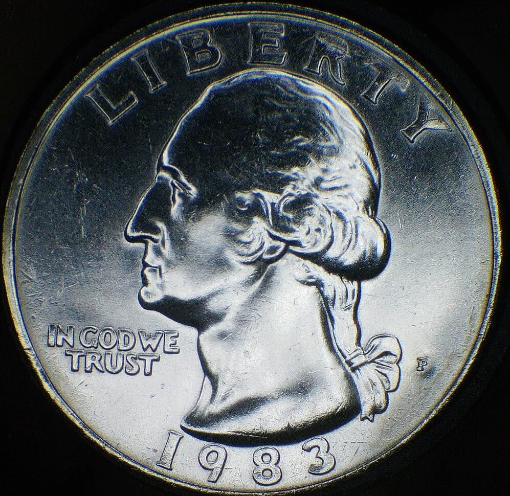 1983-P-Washington-Quarter-From-Souv.-Set