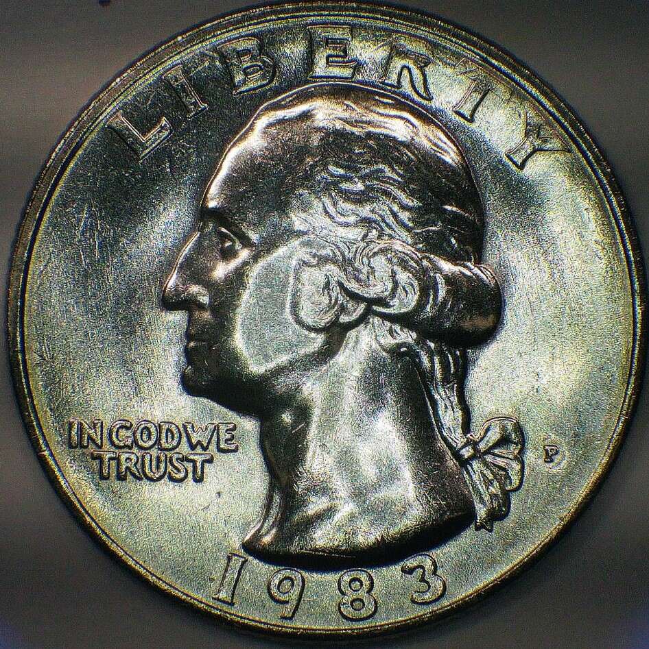 1983-P-Washington-Quarter-From-Souv.-Set