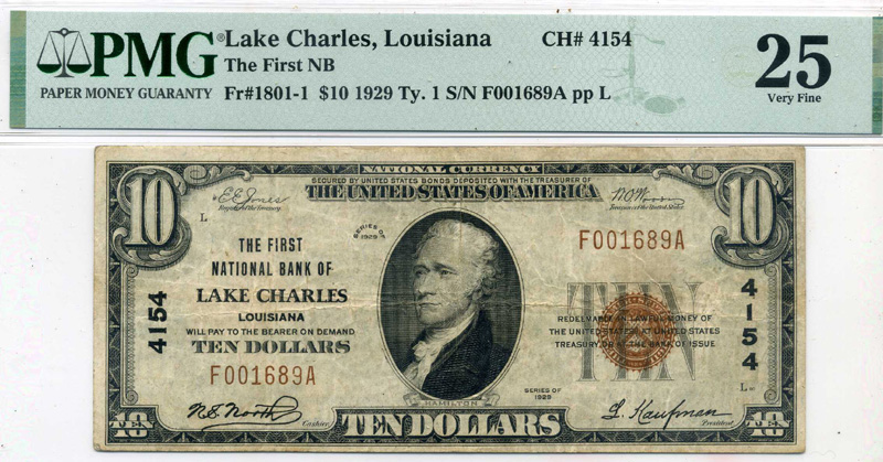 Lake-Charles-LA-1929-National-Note---Info-Requested