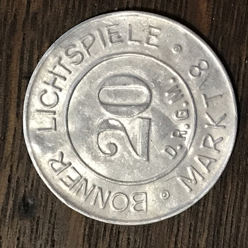 Deutsches-Reich-Encased-20-Pfennig-Stamp---Info-Requested