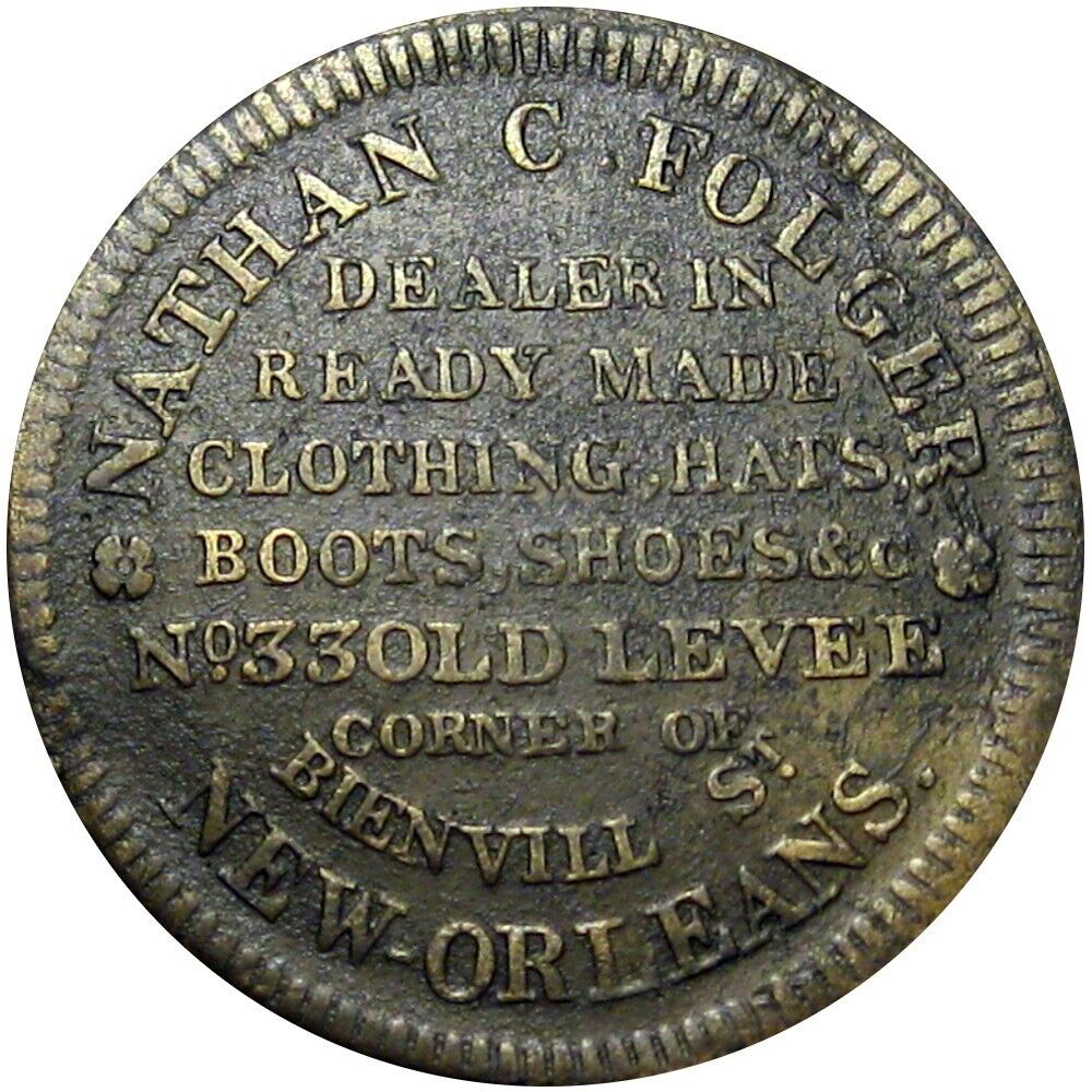1837-New-Orleans-Louisiana-Hard-Times-Token-Nathan-Folger-Rulau-Ht-117