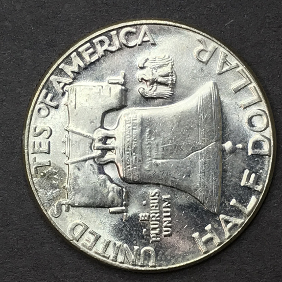 1963-Franklin-Half-Struck-Through