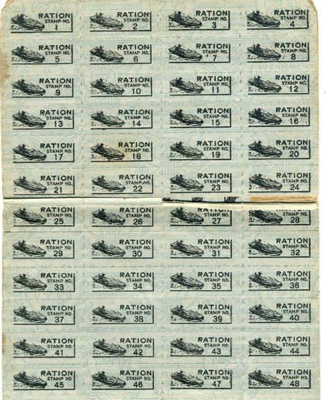 German-Uncut-Sheet-WWII-Food-Ration-Stamps