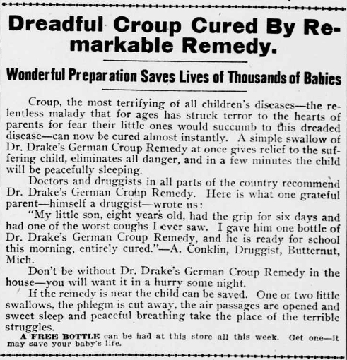 Dr.-Drake's-Cough-Remedy---Encased-Cent-And-History