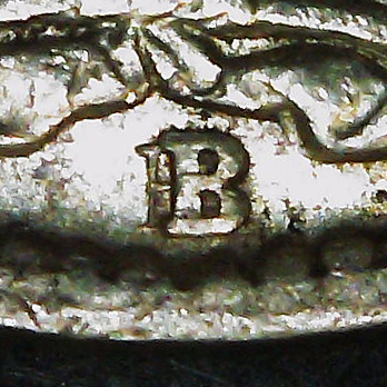 Swiss-1948-1/2-Franc-Repunched-Mint-Mark