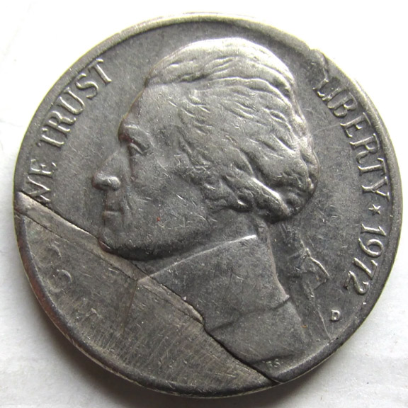 1972-D-Nice-Jefferson-Nickel-Lamination-On-Ebay