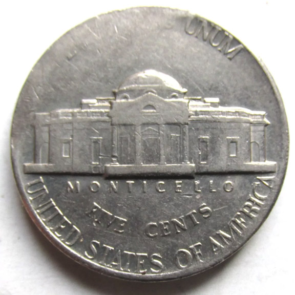 1972-D-Nice-Jefferson-Nickel-Lamination-On-Ebay