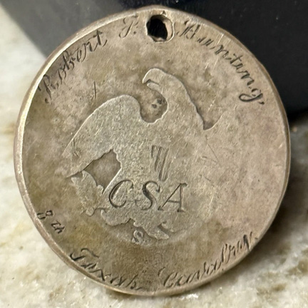 Looks-Like-Some-Buyer-Will-Get-Stung-On-This-Alleged-Csa-Dog-Tag-On-An-Alleged-1862-S-Half-Dollar
