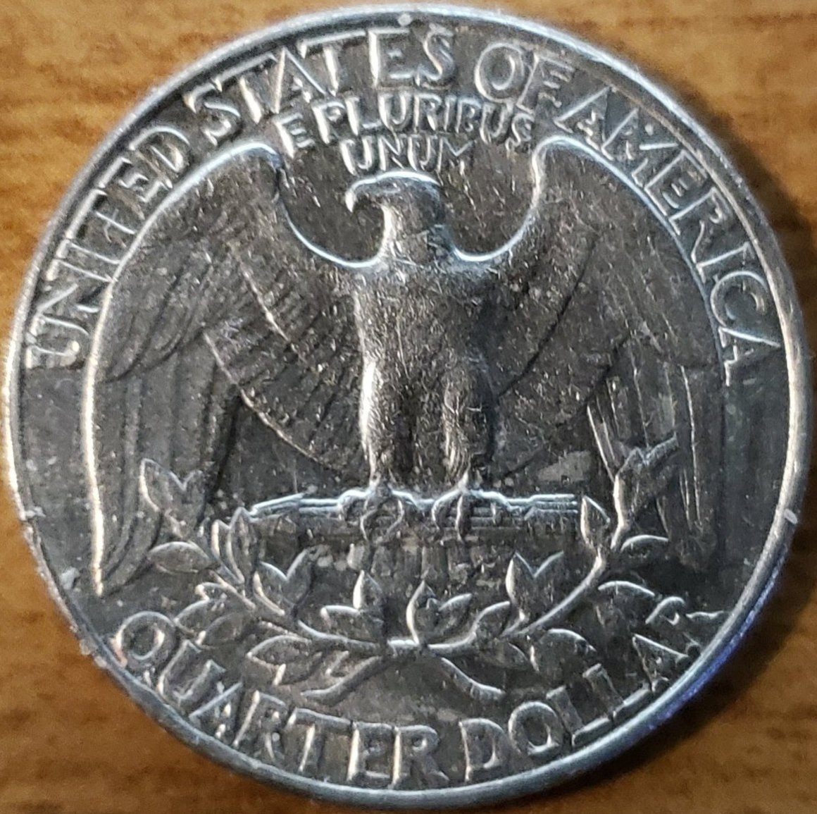 Quarter-1991-P,-Weird-Fused-Lettering.