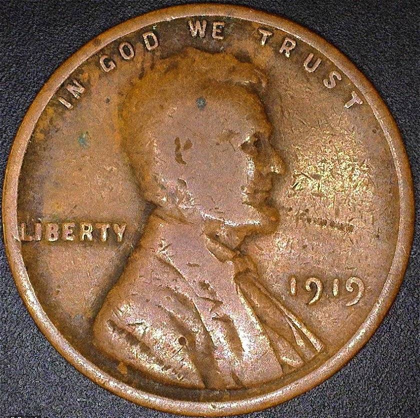 1919-US-Cent-For-Grading