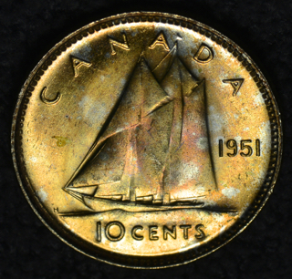 Artificial-Toning-Right?-1945-Canada-50�-ICCS-MS-65-PQ+
