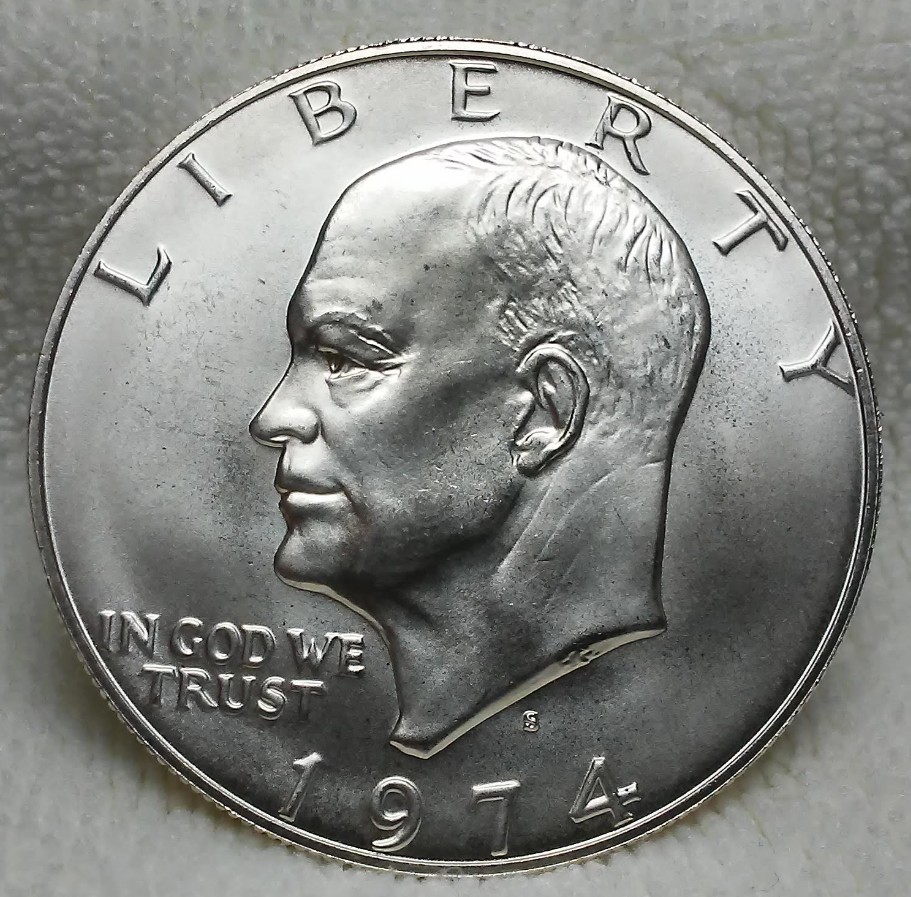 For-Grading---Silver-1974-S-Eisenhower-Dollar