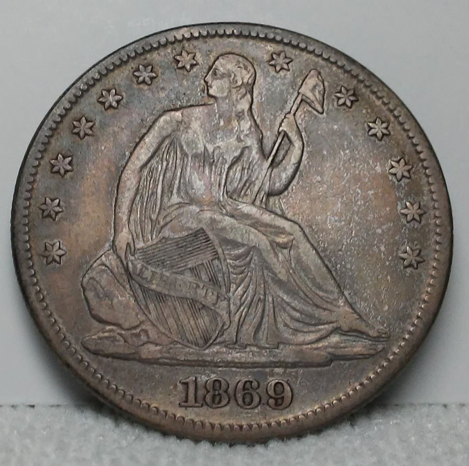 For-Grading---1869-Seated-Liberty-Half-Dollar