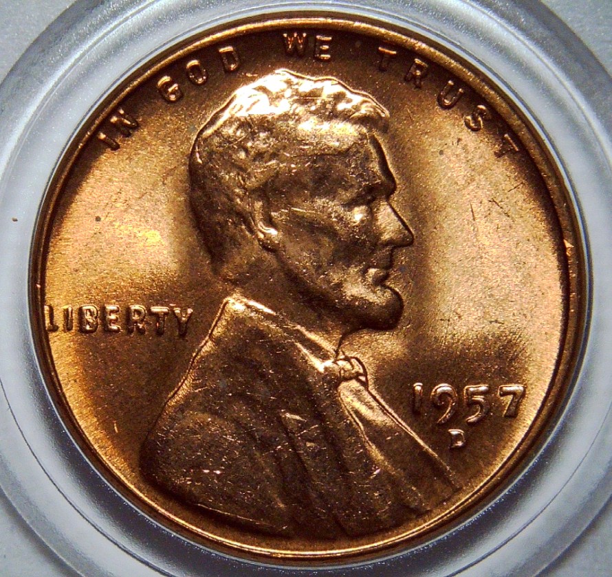 For-Grading---1957-D-Lincoln-Wheat-Cent